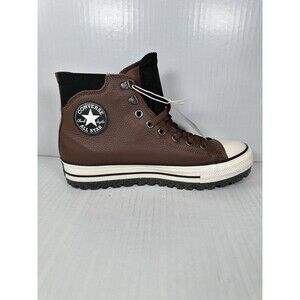 Size 9.5 Converse Chuck Taylor All Star City Trek Waterproof Mens Sneakers Brown